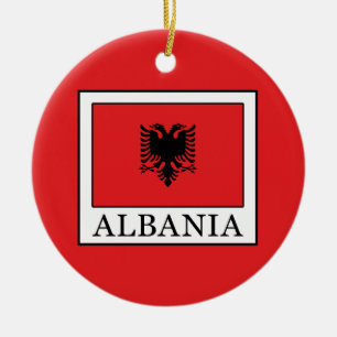 Albania Ceramic Tree Decoration