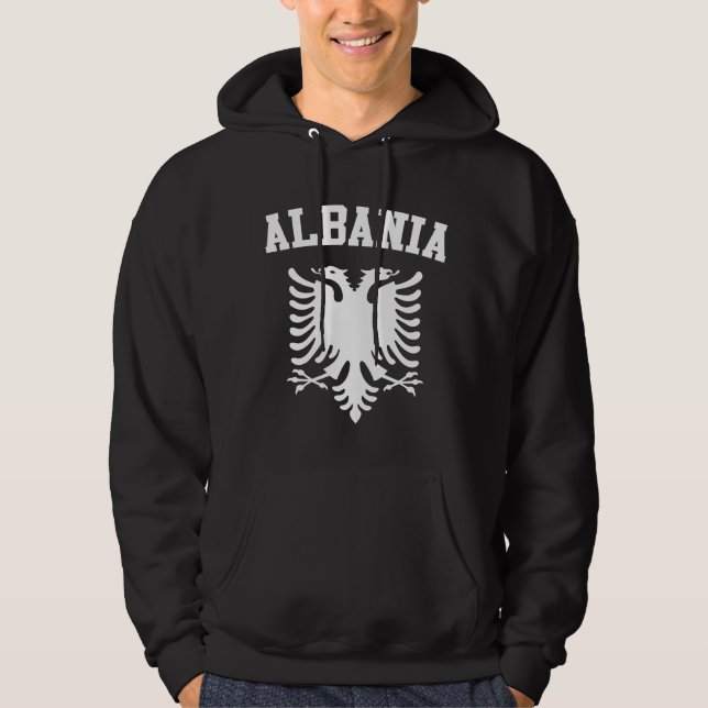 Albania Coat of Arms Hoodie (Front)