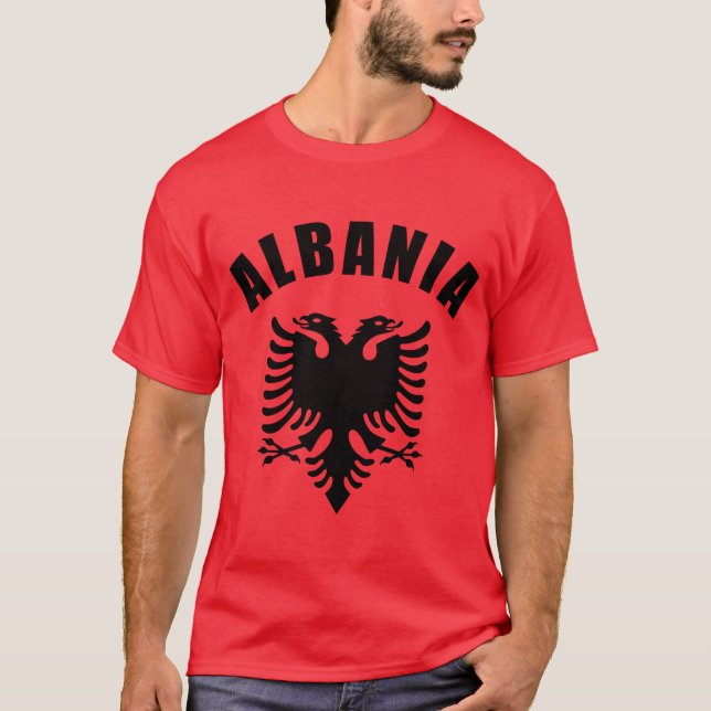 Albania Coat of Arms T-Shirt (Front)