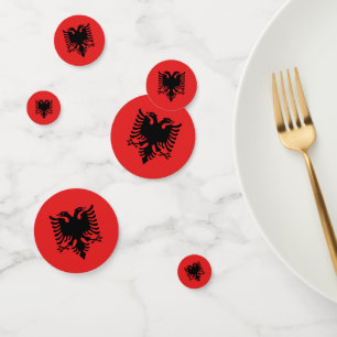 Albania Confetti, party, Albanian Flag Confetti