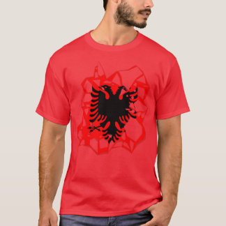 Albania Distressed patterns T-Shirt