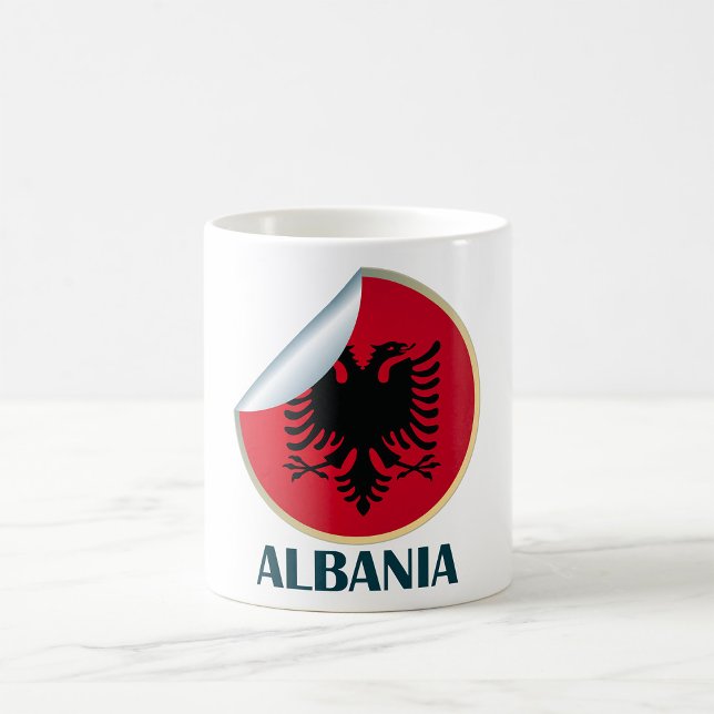 Albania Double Headed Eagle Emblem  Coffee Mug (Creator Uploaded)
