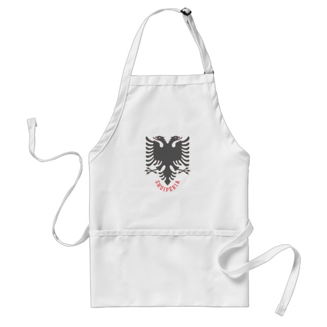 Albania Double Headed Eagle Standard Apron (Front)