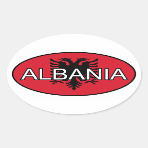 Albania Euro Sticker