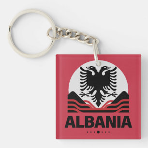 Albania European Union Key Ring