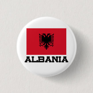 Albania Flag 3 Cm Round Badge