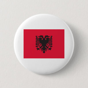 Albania Flag 6 Cm Round Badge
