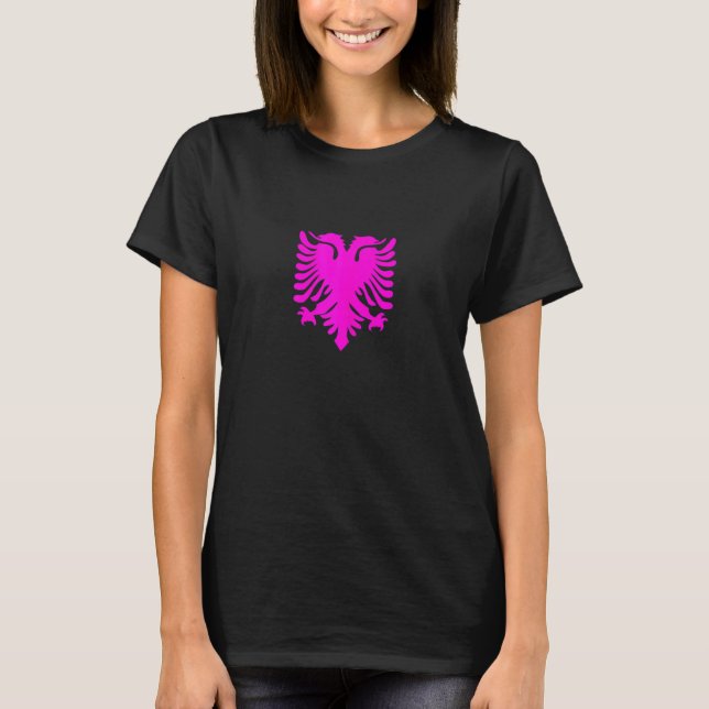 Albania Flag Albanian Eagle Women Girls T-Shirt (Front)
