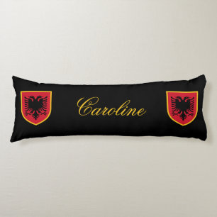 Albania Flag Body Cushion