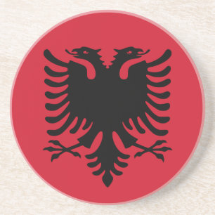 Albania Flag Coaster