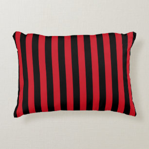 Albania flag colors stripes country symbol pattern decorative cushion