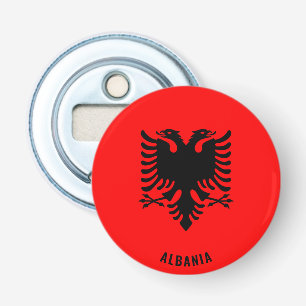 Albania Flag Delightful Patriotic Bottle Opener