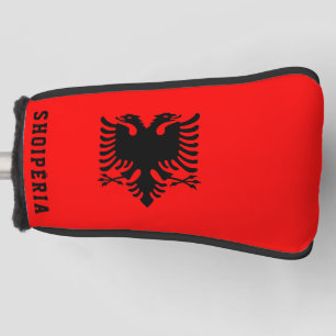 Albania Flag Golf Head Cover