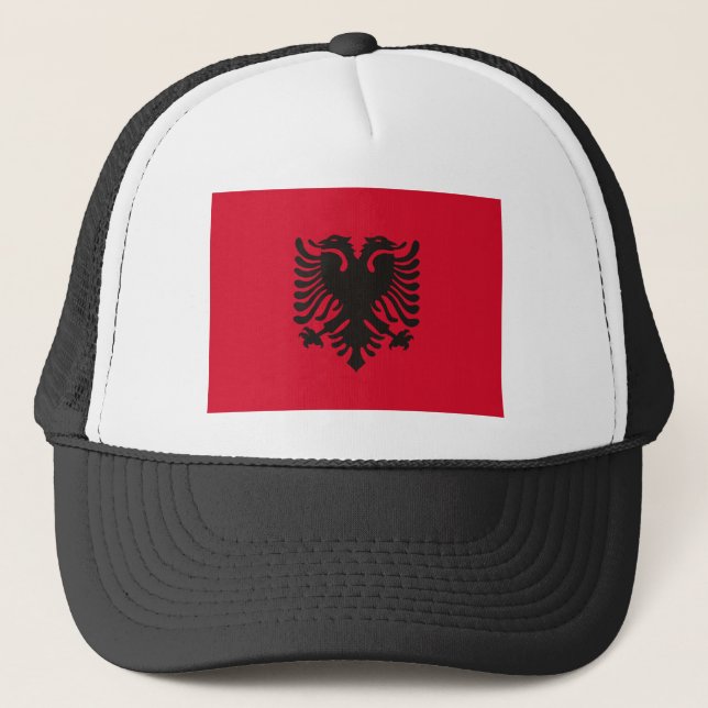 Albania Flag Hat (Front)