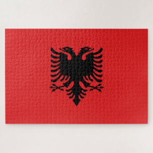 Albania Flag Jigsaw Puzzle