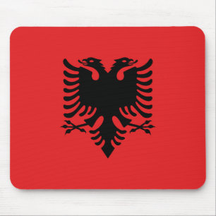 Albania Flag Mouse Mat