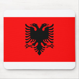 Albania Flag Mouse Mat