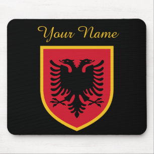 Albania Flag Mouse Mat