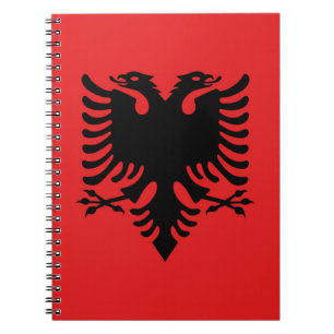 Albania Flag Notebook