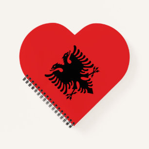 Albania Flag Notebook