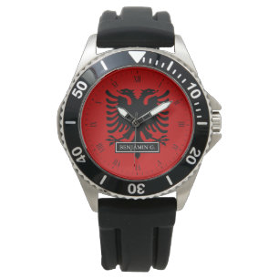 Albania Flag Watch