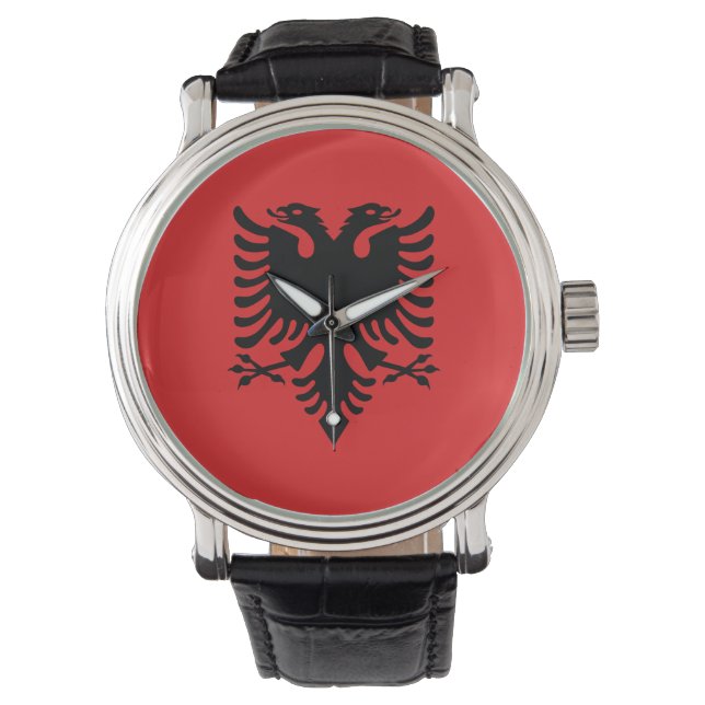 Albania Flag Watch (Front)