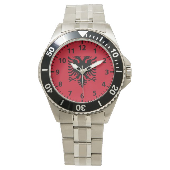 Albania Flag Watch (Front)