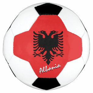 Albania Football & Albanian Flag / Sports