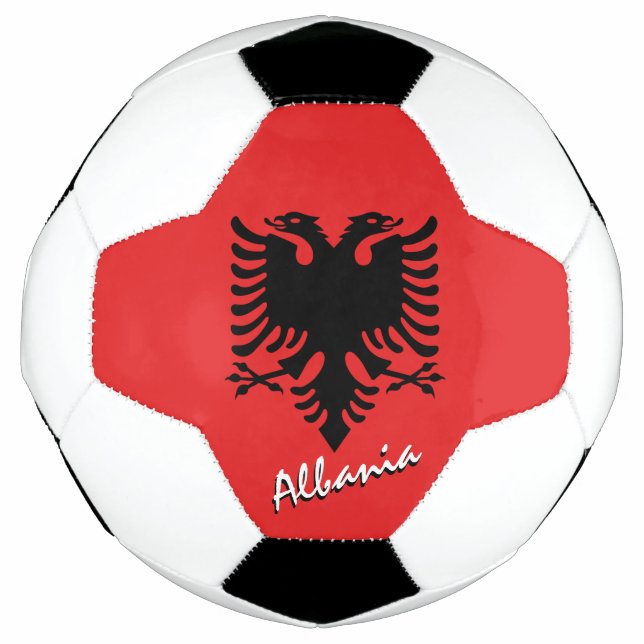 Albania Football & Albanian Flag / Sports (Front)