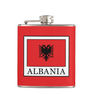 Albania Hip Flask