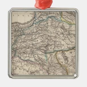 Albania, Iberia, Colchis, Armenia, Mesopotamia Metal Tree Decoration