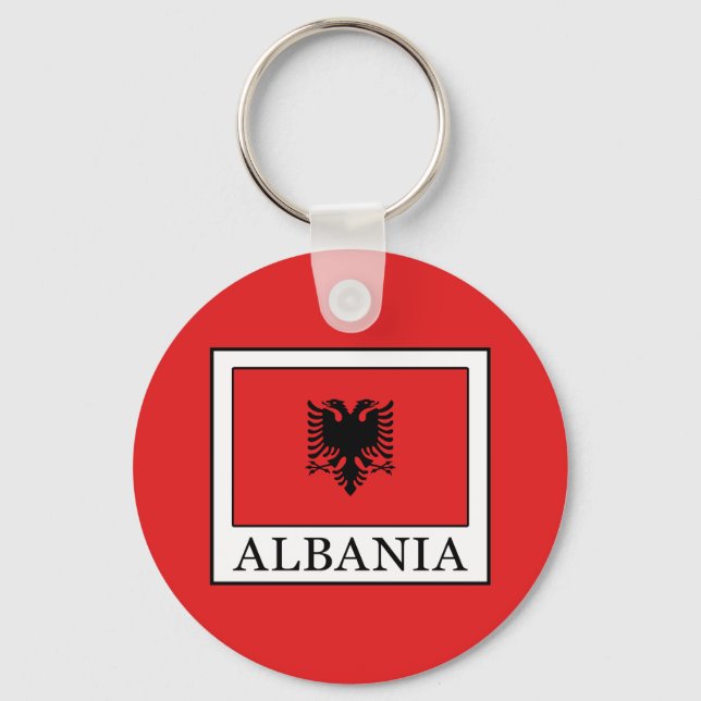 Albania Key Ring (Front)