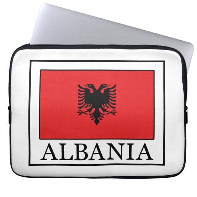 Albania Laptop Sleeve (Front)