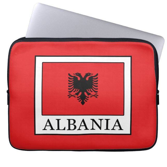 Albania Laptop Sleeve (Front)