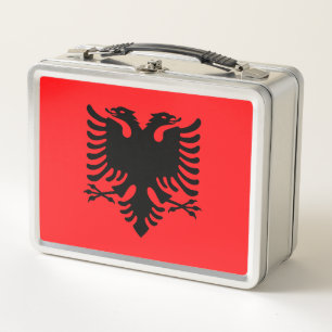 Albania Metal Lunch Box