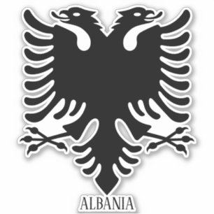 Albania National Coat Of Arms Patriotic
