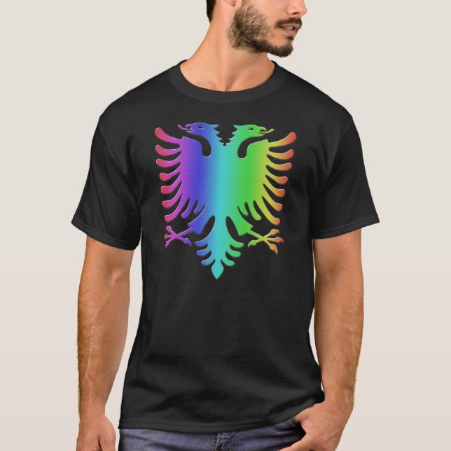 Albania Peace Eagle T-Shirt (Front)