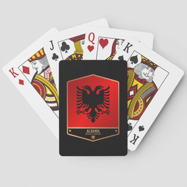 Albania Playing Cards (Back)