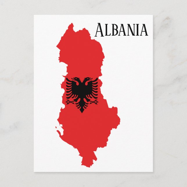 Albania Postcard (Front)