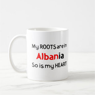 albania roots coffee mug