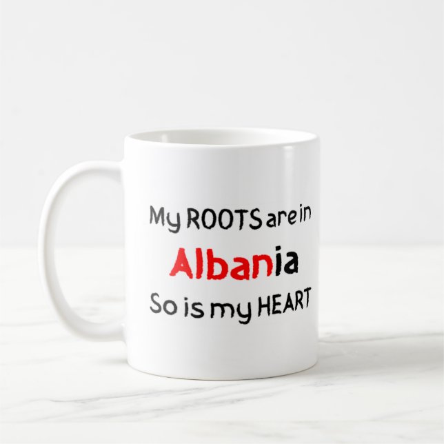 albania roots coffee mug (Left)