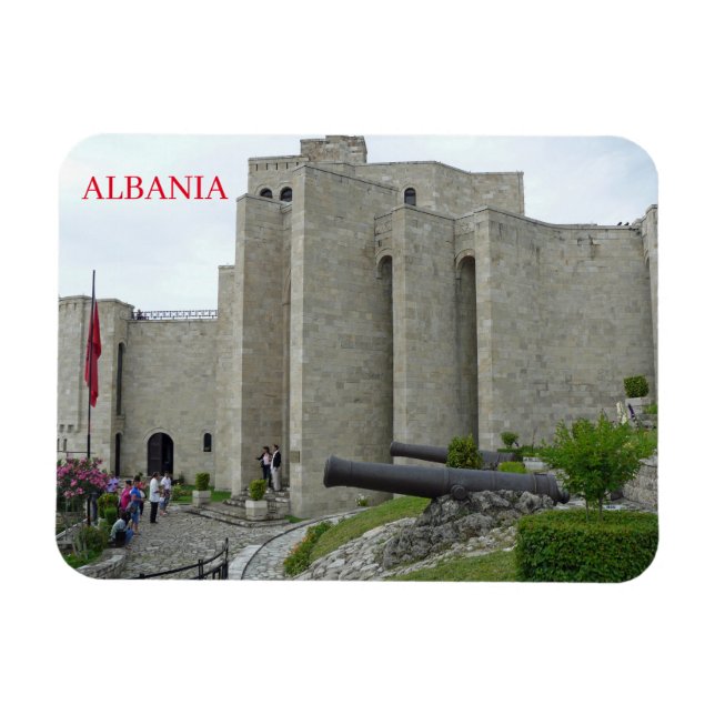 Albania Skanderbeg Museum view magnet (Horizontal)