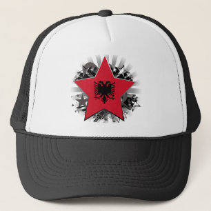 Albania Star Trucker Hat