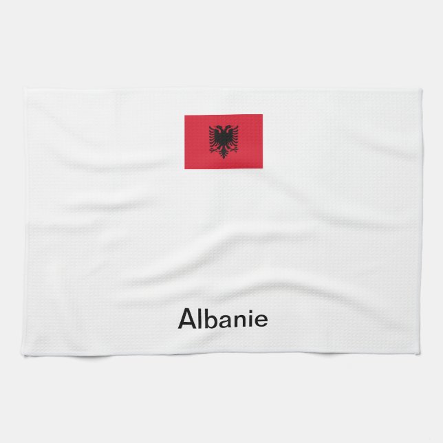 Albania Tea Towel (Horizontal)