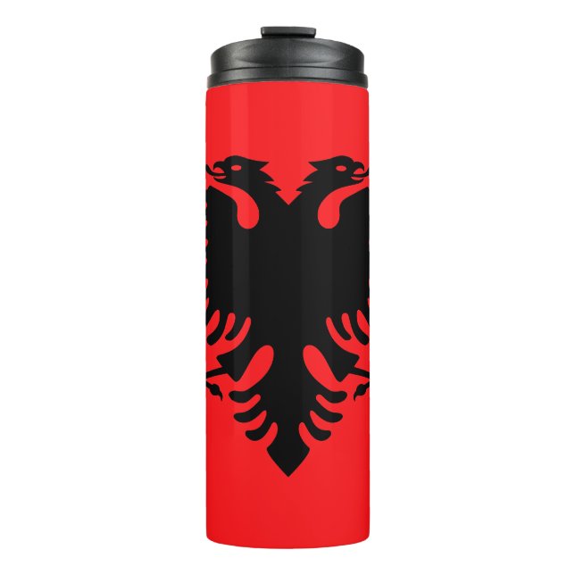 Albania Thermal Tumbler (Front)