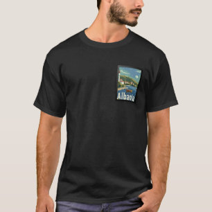 Albania Travel Poster T-Shirt