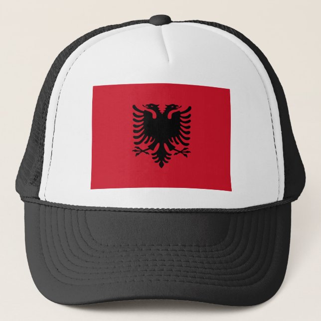 albania trucker hat (Front)