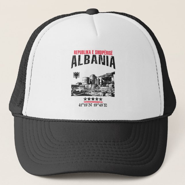 Albania Trucker Hat (Front)