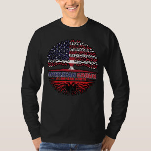 Albanian Albania US American USA United States T-Shirt