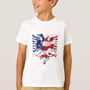 Albanian American Eagle T-Shirt